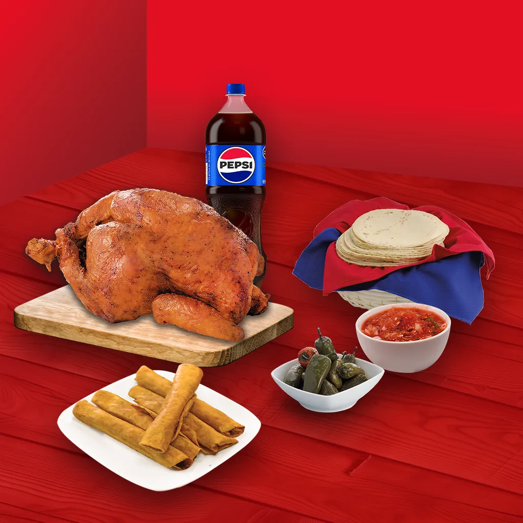 Combo con refresco listo para recoger